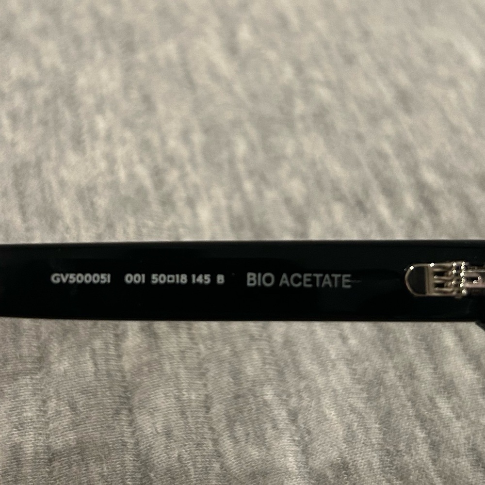 Givenchy Black Square Frames With Case And Cloth.… - image 5